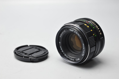 Pre-Owned - Zenit Helios-44K-4 KMZ 58mm f/2 M52x0.75 lens for Pentax K Mount