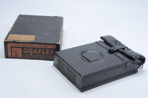 Pre-Owned - Graflex 4x5 Cut Film magazine and Plate Magazine