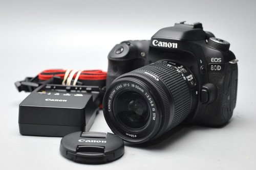 Pre-Owned - Canon EOS 80D DSLR w/ 18-55mm IS STM lens