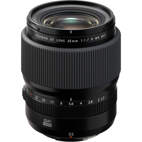 Fujifilm  GF 55mm f/1.7R WR Lens (FUJIFILM G)