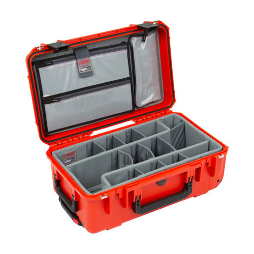 SKB iSeries 2011-7 Case with Think Tank Photo Dividers & Lid Organizer (Orange)