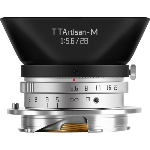 TTArtisan 28mm f/5.6 Lens for Leica M (Silver)