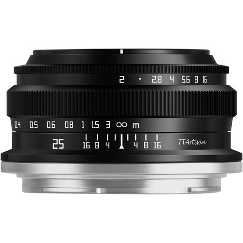 TTArtisan 25mm f/2 Lens for FUJIFILM X, APS-C Format