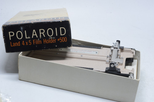 Pre-Owned - Polaroid 4X5 land film holder 500