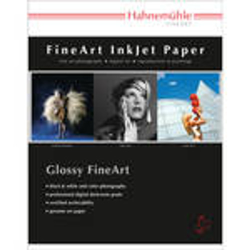 Hahnemuhle Photo Rag Baryta 315, 100% Cotton High Gloss, Natural White Inkjet Paper, 315gsm, 11x17", 25 Sheets