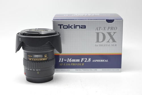 Pre-Owned - Tokina 11-16mm f/2.8 AT-X Pro IF DX II Aspherical for CANON