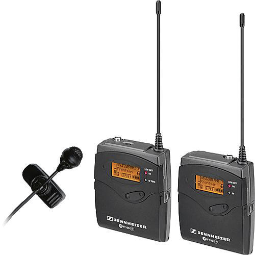 Sennheiser ew 122-p G3 Camera Mount Wireless Microphone System with ME4 Lavalier Mic - A (516-558 MHz)