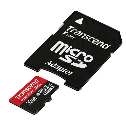 Information 32GB microSDHC Class 10 with Adapter