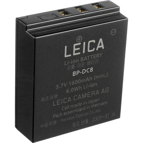 Leica BP-DC8 Lithium-Ion Battery for Leica X1 Digital Camera  USA