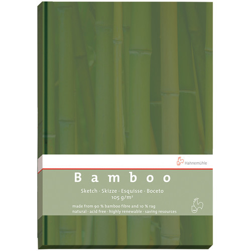 Hahnemuhle Bamboo Sketch Book (Green Cover, A4, 64 Sheets)