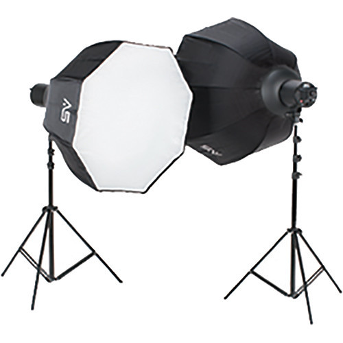 Smith Victor Octabella Cine-Flood LED 2-Light Kit W/ OB (1500W)