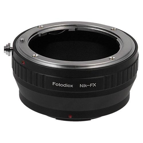 Fotodiox Lens Mount Adapter - Nikon Nikkor F Mount D/SLR Lens to Fujifilm Fuji X-Series Mirrorless Camera Body