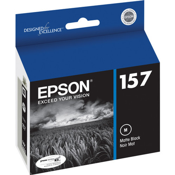 Epson Ink 157 UltraChrome K3 for R3000 - Matte Black