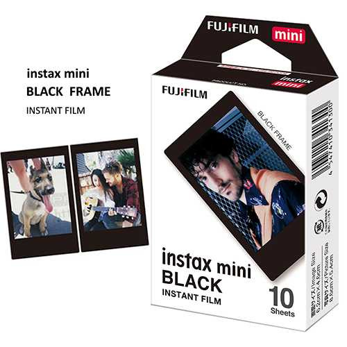 ***Expired 06/2026***Fujifilm Instax Mini Black Frame Film 1-Pack