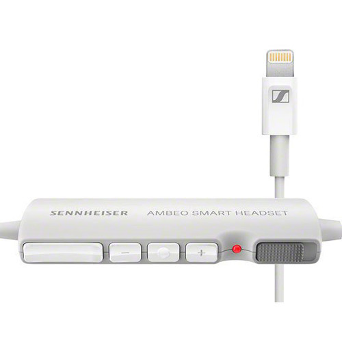 Sennheiser AMBEO SMART HEADSET In-Ear Headphones with Three Dimensional Bi Aural Audio and Lightning Connector