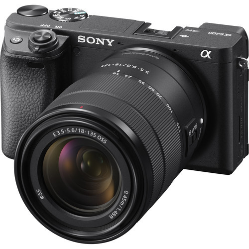 Sony - Alpha a6400 Mirrorless Digital Camera with 18-135mm Lens