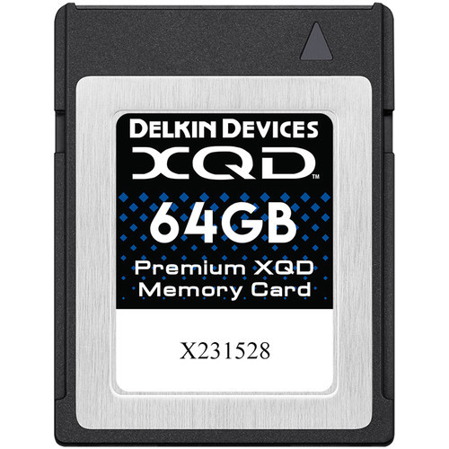 Delkin Devices 64GB Premium XQD Memory Card