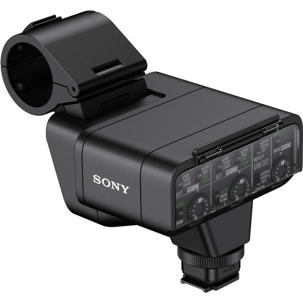 Sony - XLR-K3M Dual-Channel Digital XLR Audio Adapter Kit with Shotgun Microphone