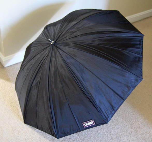 Calumet 36" Silver White Umbrella Photography Flash Reflector with Bag