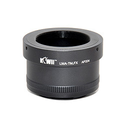 Kiwifotos T mount Lens - Fuji X Camera - Mount Adapter