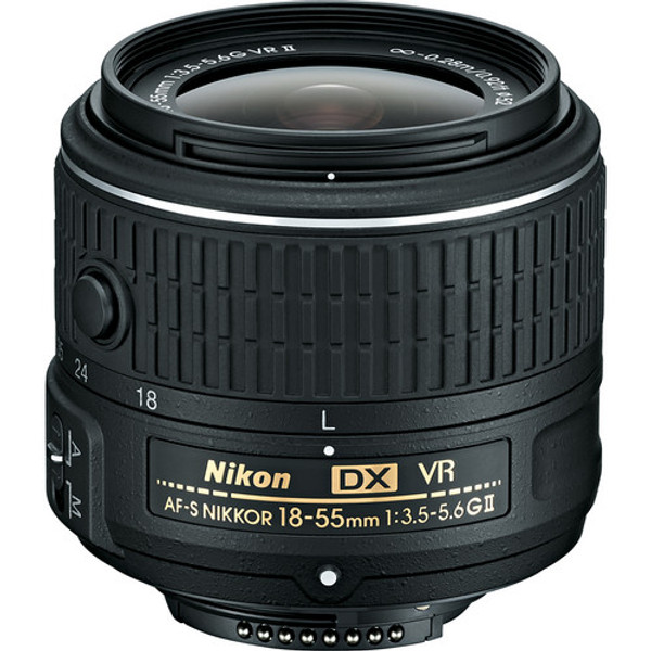 Nikon AF-S DX 18-55mm f/3.5-5.6G VR II White Box
