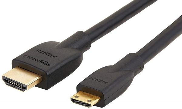 High-Speed Mini-HDMI to HDMI Cable - 3 Feet