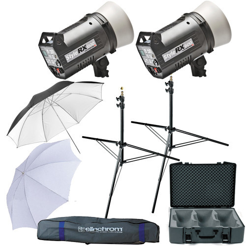 Elinchrom Digital Style 600RX Flash Two Monolight Kit (120VAC)