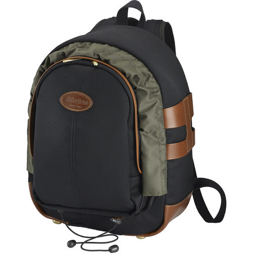 Billingham Rucksack 25 (Black Canvas/Tan Leather)