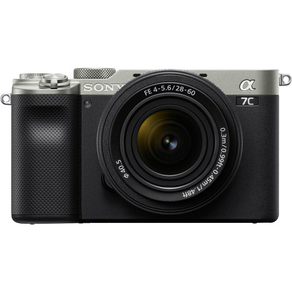 Sony - Alpha a7C Mirrorless Digital Camera with FE 28-60mm f/4-5.6 Lens, Silver