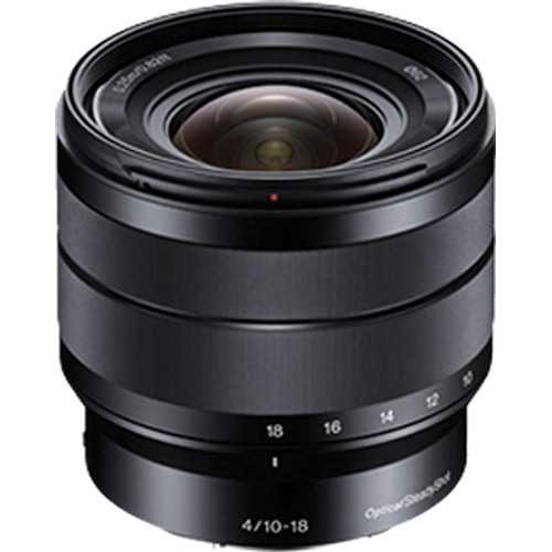 Sony - E 10-18mm f/4 OSS Wide-Angle Zoom Lens