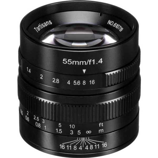 7artisans Photoelectric 55mm f/1.4 Lens for Micro Four Thirds (Black)