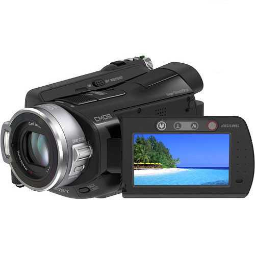 Sony - HDR-SR7 AVC HD 60GB Hard-Disc Handycam Camcorder