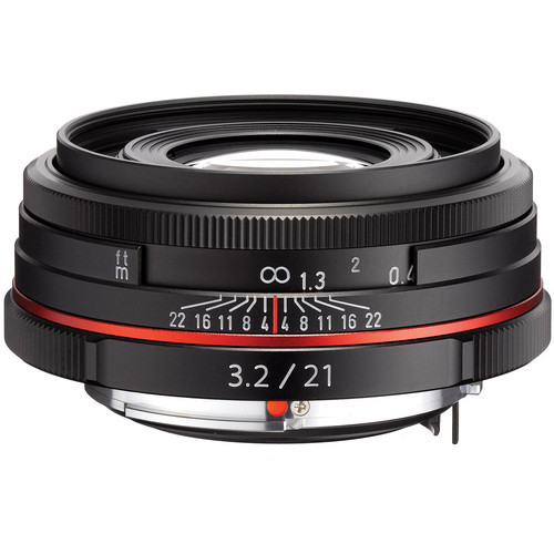 Pentax HD DA 21mm f/3.2 AL Limited Lens (Black)