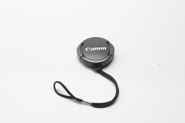 Pre-Owned - Replacement 30.5mm Lens Cap with String Leash Holder for Canon video cameras