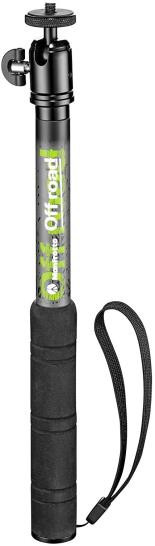 Manfrotto - MPOFFROADS-BH Off Road Pole S with Ball Head (Black)