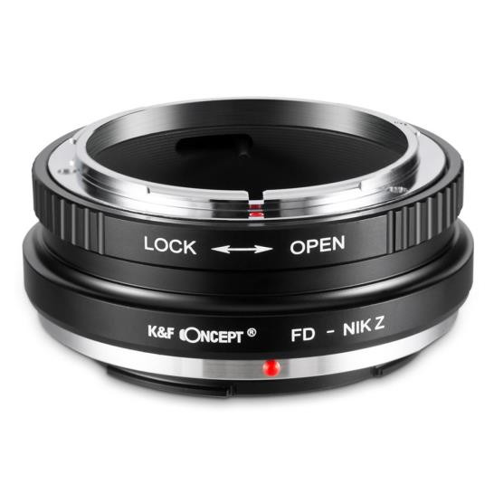K&F Canon FD Lenses to Canon EOS R RF Mount Camera Adapter (Manual Focus)