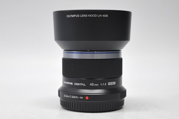 Pre-Owned - Olympus 45mm f/1 8 M Zuiko Lens Black MFT