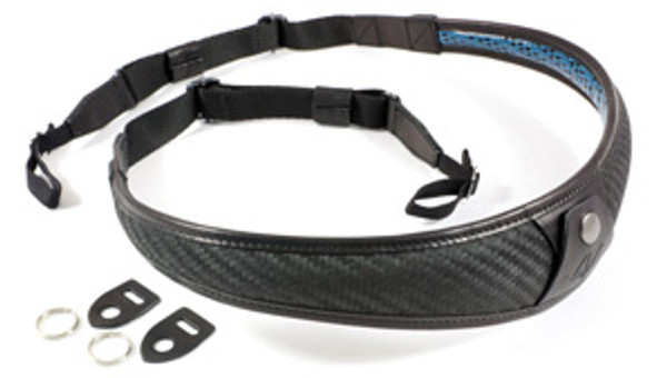 4V Design Large Neck strap ALA TOP-Univ fit kit Carbon/Black