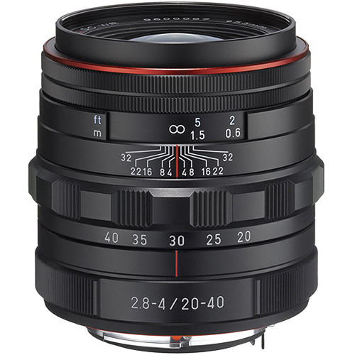 Pentax HD DA 20-40mm f/2.8-4 ED Limited DC WR Lens (Black)