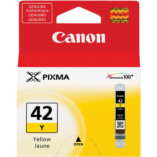 Canon CLI-42 Yellow Ink Cartridge -For the PIXMA PRO-100 Printer