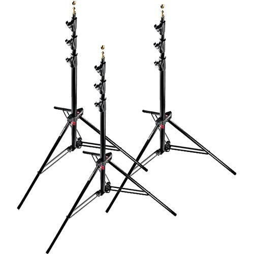 Manfrotto - 1004BAC-3 QSS Air Cushioned Light Stand 12' (3.6M)