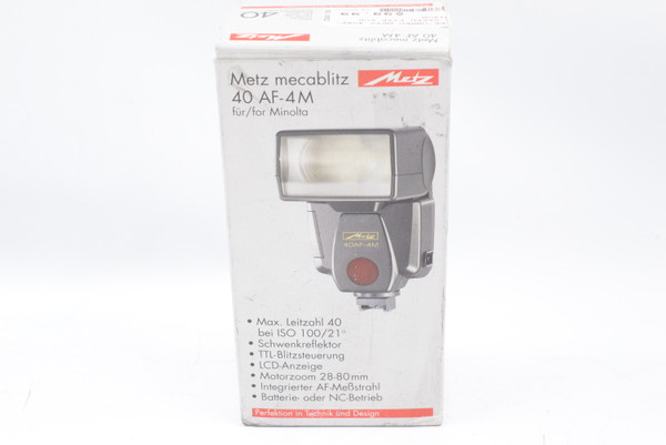 Pre-Owned - Metz 40Af-4 Speed lite for Nikon