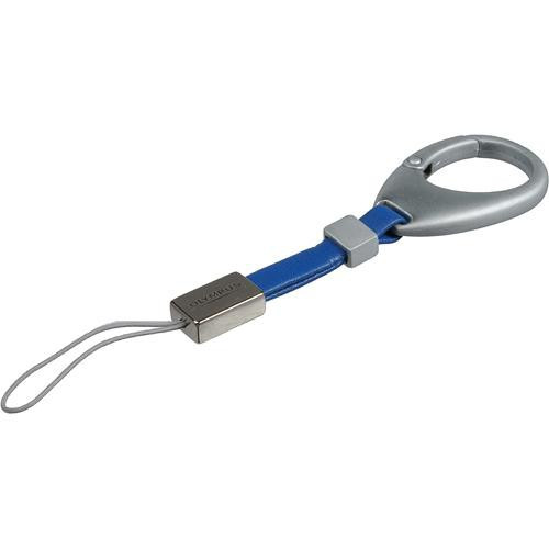 STRAP CAMERA CARABINER BLUE