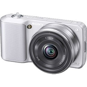 Sony - Alpha NEX-3 Body Only (Silver)