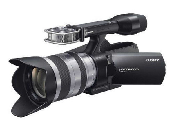 Sony - NEX-VG10 Interchangeable Lens Handycam Camcorde