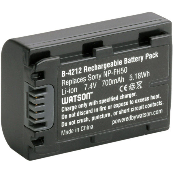Sony - NP-FH50 Rech/Bttery