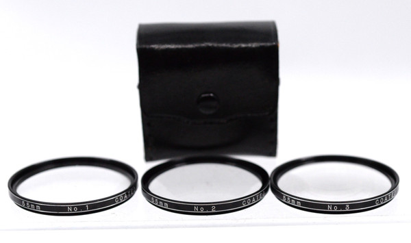Pre-Owned - Vvitar 55mm Close-Up filters (set of 3)
