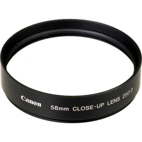 Canon 58MM 250D Close-Up Lens
