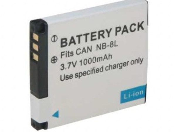 NB8L Model Li-Ion Rechargeable Batt F/ Canon physical physical physical