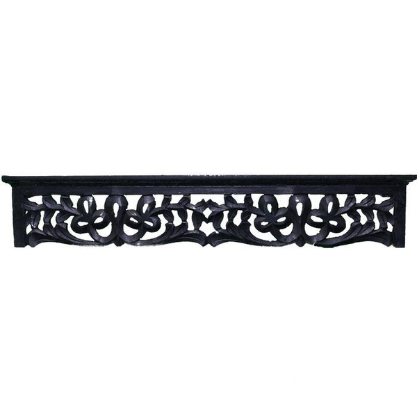 Black Ledge Wall Decor